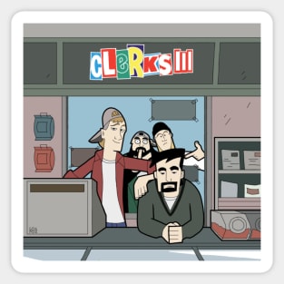 Clerks 3 Sticker